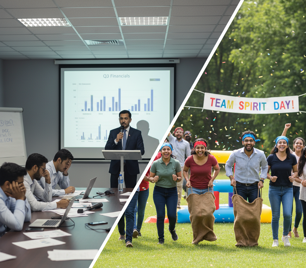 Read more about the article How to Lighten Up Boring Conferences and Meetings for Employees?