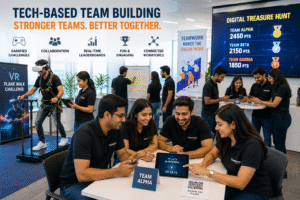 Read more about the article Why Tech-Based Team Building Games & Activities Are Trending Among Indian Corporates in 2026